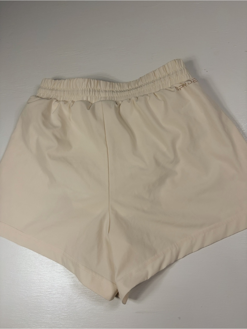 Spyder wowens shorts size small cream off white color - Picture 2 of 11
